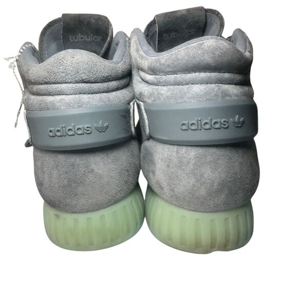 Adidas Tubular Invader Strap Onix Gray/Ice Green Sneakers Women's Size 7.5 Punk - Picture 5 of 9